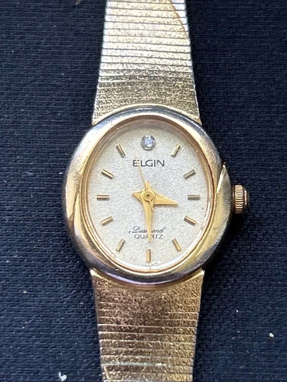 Elgin Gold Tone Women’s Quartz Watch